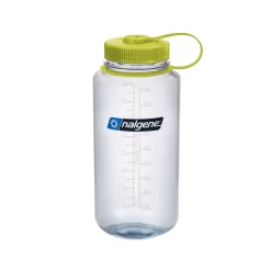 Nalgene 1L Wide Mouth Sustain Water Bottle - Made From 50% Plastic Waste