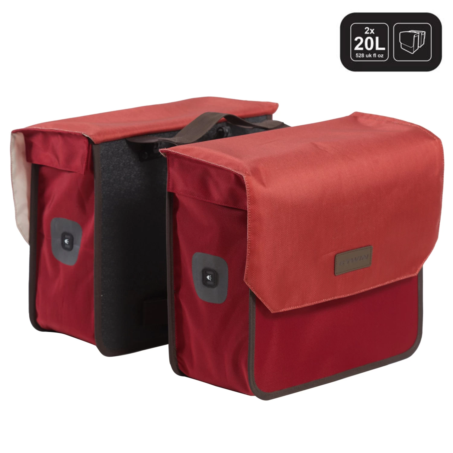 5520 Double Bike Bag 2x20L 1 5520 Double Bike Bag 2x20L