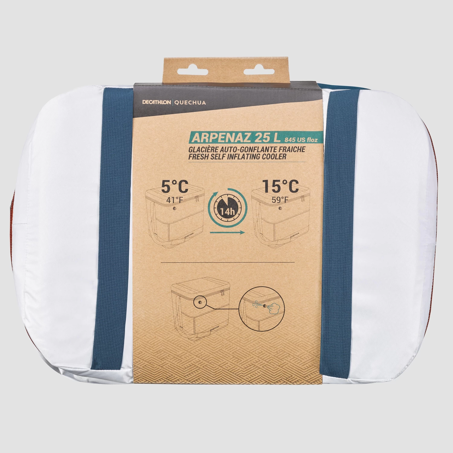 Quechua Camping Flexible Cooler - 25 L 7 Quechua Camping Flexible Cooler - 25 L - Image 7