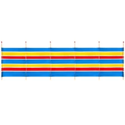 Yello 6 Pole Windbreak, Beach Shelter, 1.2 M