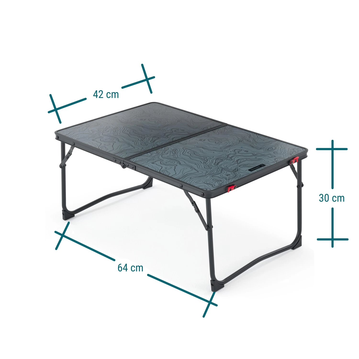 Quechua LOW FOLDING CAMPING TABLE - MH100 2 Quechua LOW FOLDING CAMPING TABLE - MH100 - Image 2