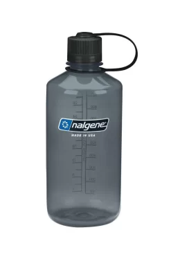 Nalgene 1L Narrow Mouth Sustain Water Bottle - Made From 50% Plastic Waste -Outdoor Camping Store k1f0eb0982b3e0e079aab47a896924d7b