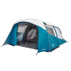 Quechua 5 Man Blackout Tent With Poles - Arpenaz 5.2 F&B