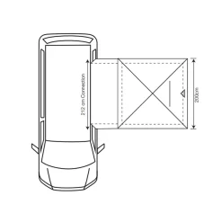 Outhouse Handi Mid 210 -Outdoor Camping Store k40098b60d49688d9d2b0df49560249ee