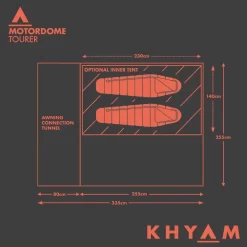 Motordome Tourer Lite Quick Erect Drive Away Awning -Outdoor Camping Store k497269ecf3157f3b14d3915a023b11a8