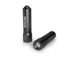 Silva Topo Flashlight Torch Lightweight Pocket Size Light With Carabiner Hook