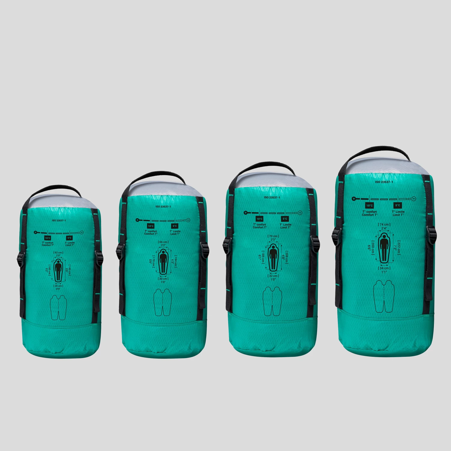 Trekking Sleeping Bag MT500 10°C 9 Trekking Sleeping Bag MT500 10°C - Image 9