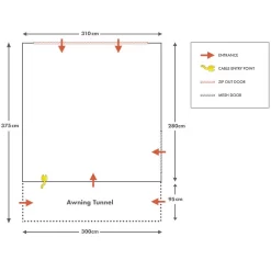 AirTek Kamper Pro 1 Inflatable Drive Away Awning -Outdoor Camping Store k5bf094cd440979174ac9efca3b52b8dc