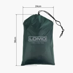 Lomo 4.5m X 4.5m Bushcraft Tarp -Outdoor Camping Store k6b3e88d0691c5eb82f77cecea13a787e