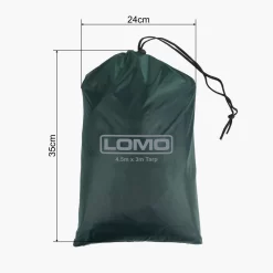 Lomo 4.5m X 3m Bushcraft Tarp -Outdoor Camping Store k7678e79ecde25af98170a502c4eedefd