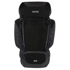 Regatta Highton 65L Hiking Backpack (Black/Ebony)