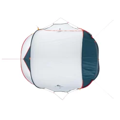 Quechua 3 Man Pop-Up Blackout Tent -Outdoor Camping Store kaf80433e43342aca10c9559df1dbf8b0