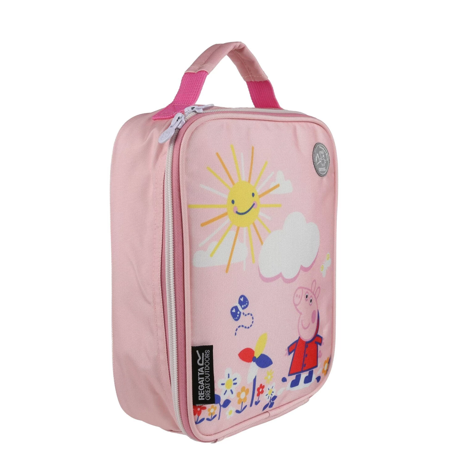 Regatta Peppa Pig Kids' Camping Sandwich Cooler 2 Regatta Peppa Pig Kids' Camping Sandwich Cooler - Image 2