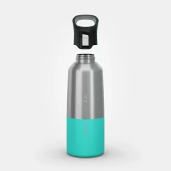 Quechua Isothermal Stainless Steel Hiking Flask MH500 0.5 L Turquoise -Outdoor Camping Store kbf8a0f0ad243cf62d72e61e762ea70c7