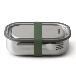 Black+Blum Stainless Steel Lunch Box Olive