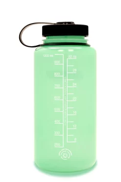 Nalgene 1L Wide Mouth Sustain Water Bottle - Made From 50% Plastic Waste -Outdoor Camping Store kdd207cb8eea200e3804278df94381f1a