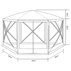 Screenhouse 6 DLX -Outdoor Camping Store kdfc90dfc230b3b59f7c97d97c3248fda