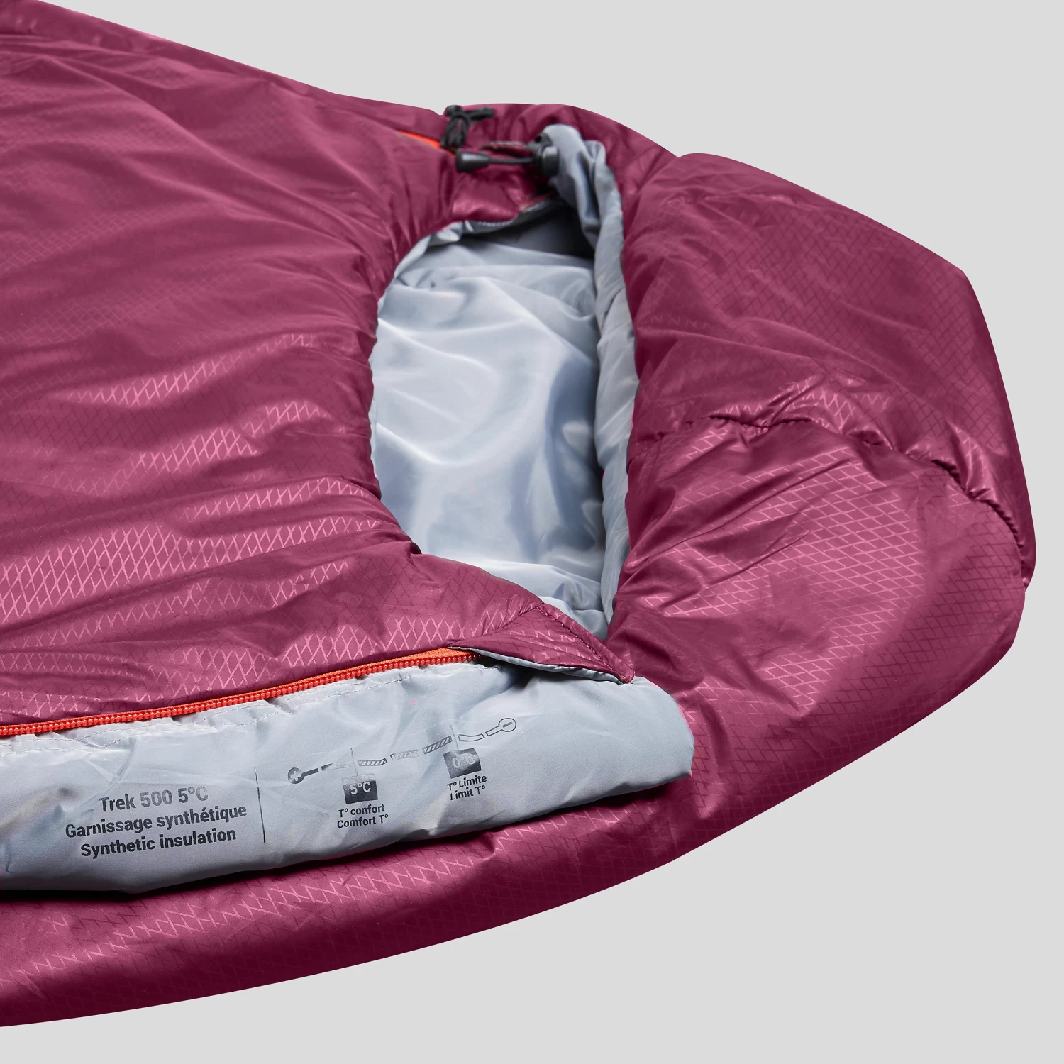 Trekking Sleeping Bag MT500 5°C 15 Trekking Sleeping Bag MT500 5°C - Image 15