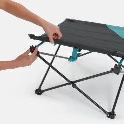 Quechua LOW FOLDING CAMPING TABLE MH100 Grey -Outdoor Camping Store ke3174b1a935714b65fc9871b034221d1