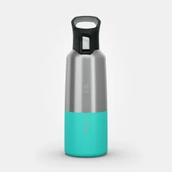 Quechua Isothermal Stainless Steel Hiking Flask MH500 0.5 L Turquoise -Outdoor Camping Store kf08f317e38c39274a6a94dd54e4d19a0
