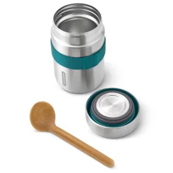 Black+Blum Food Flask 400ml Ocean -Outdoor Camping Store kf62c1bef3d98a8d9b6fa23d1a841d2eb