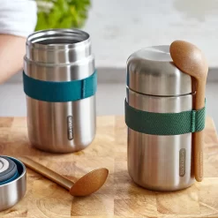 Black+Blum Food Flask 400ml Ocean -Outdoor Camping Store kfb2bb3866363e777685a018f81f2dc42
