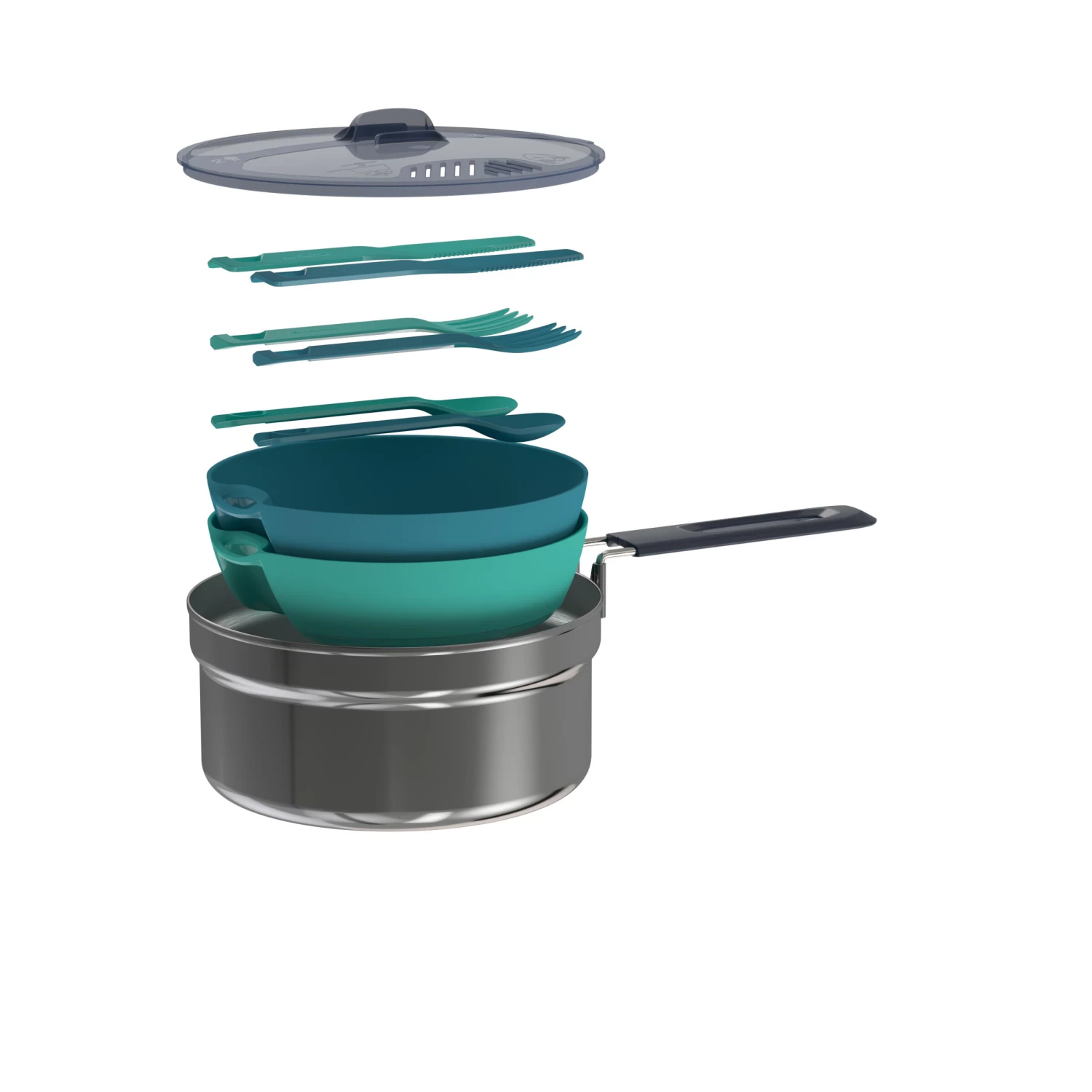 Quechua Camping Cooking Set For 2 1 Quechua Camping Cooking Set For 2