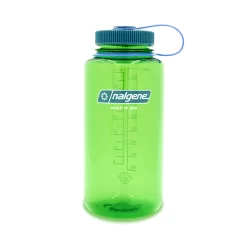 Nalgene 1L Wide Mouth Sustain Water Bottle - Made From 50% Plastic Waste -Outdoor Camping Store kfe56484f032c2166ae46e2b10d8867b3